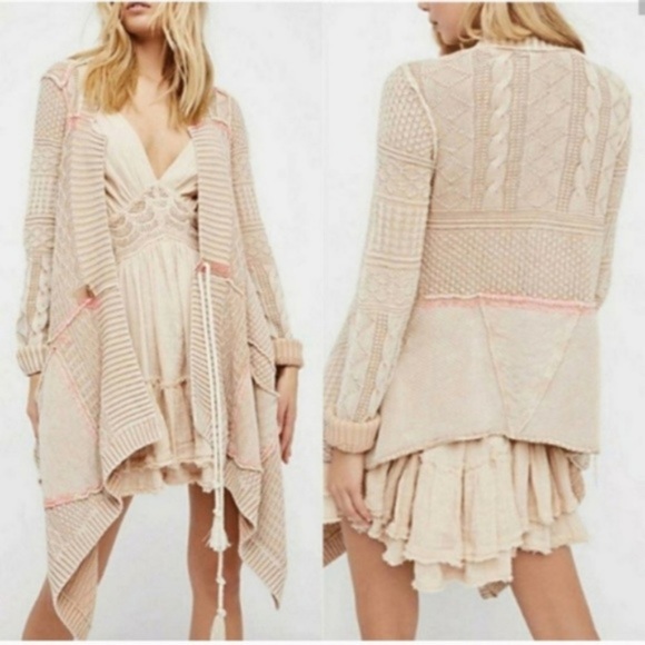Free People Sweaters - Free People All Washed Out Cardigan NEW Boho💕HP